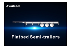 Flatbed আধা ট্রেলার